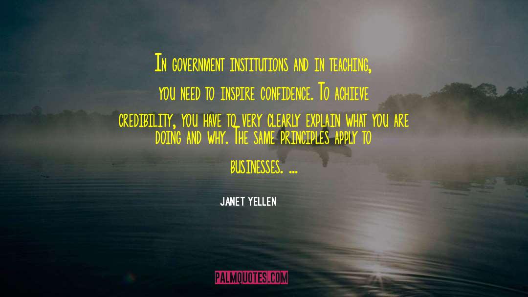 Government Accountability quotes by Janet Yellen
