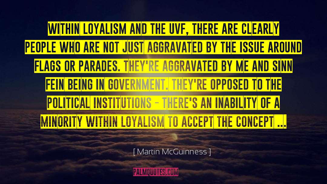 Government Accountability quotes by Martin McGuinness