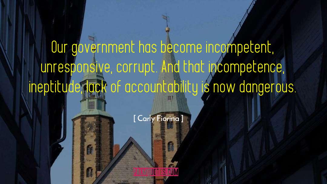 Government Accountability quotes by Carly Fiorina