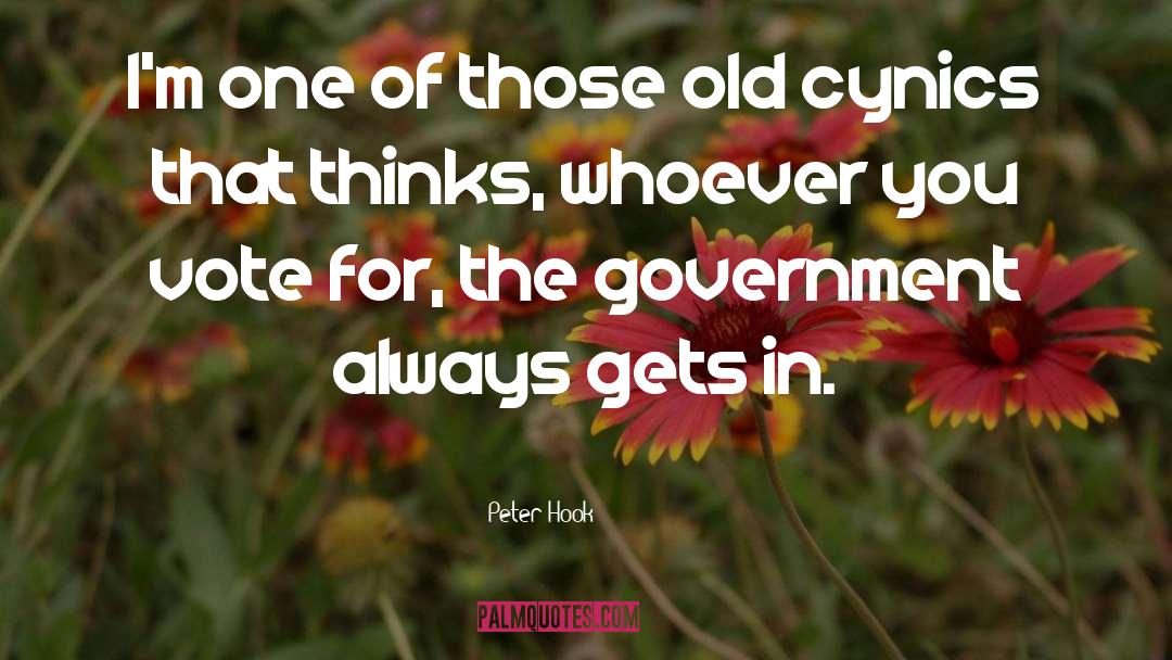 Government Agent quotes by Peter Hook