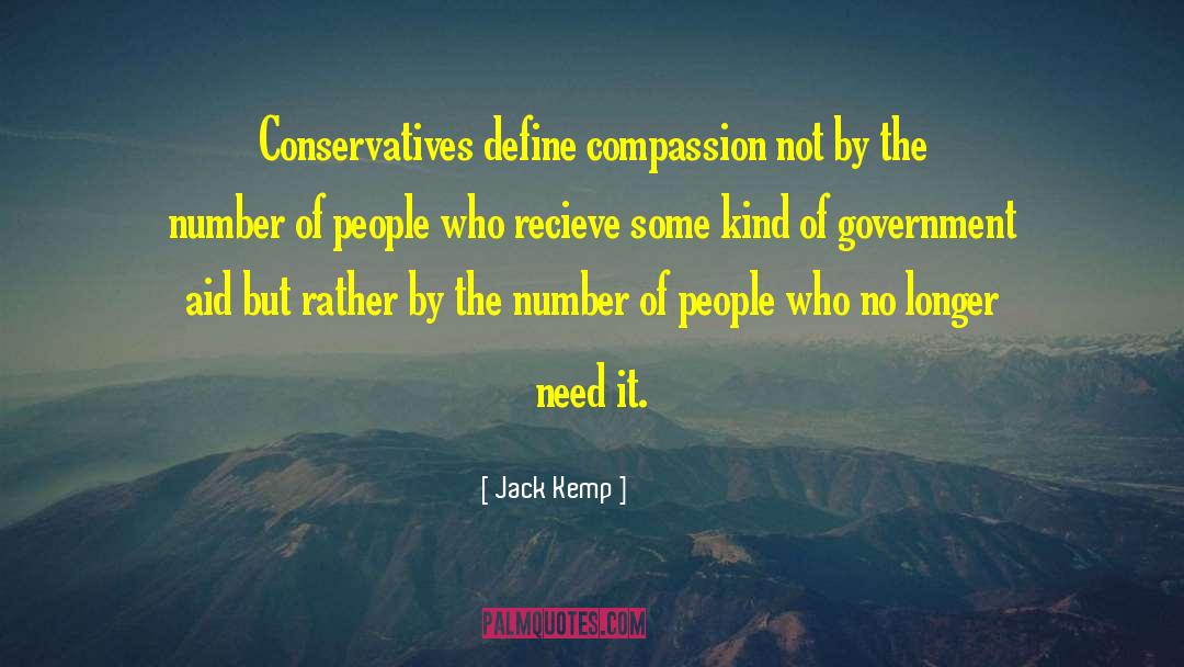 Government Aid quotes by Jack Kemp