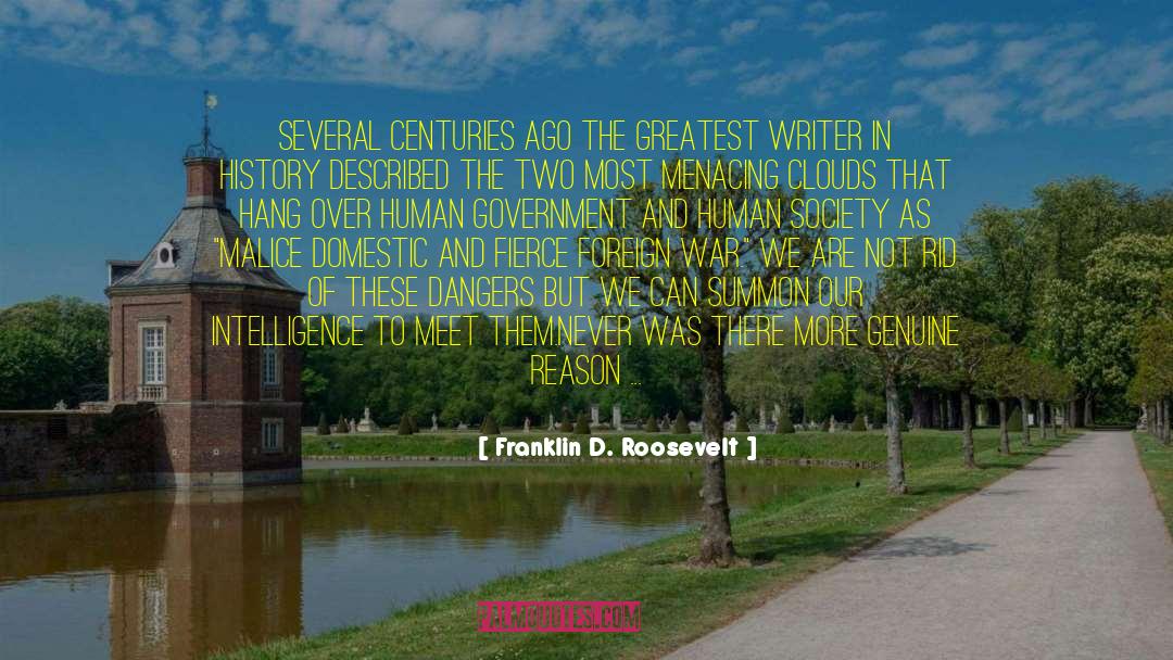 Government And Fear quotes by Franklin D. Roosevelt