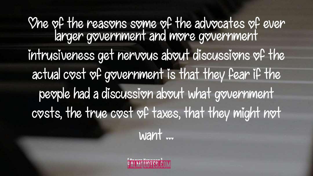 Government And Fear quotes by Grover Norquist