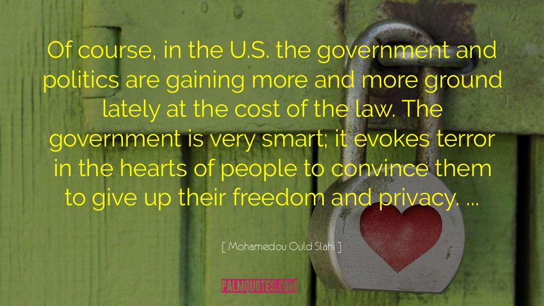 Government And Politics quotes by Mohamedou Ould Slahi