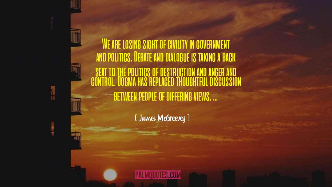 Government And Politics quotes by James McGreevey