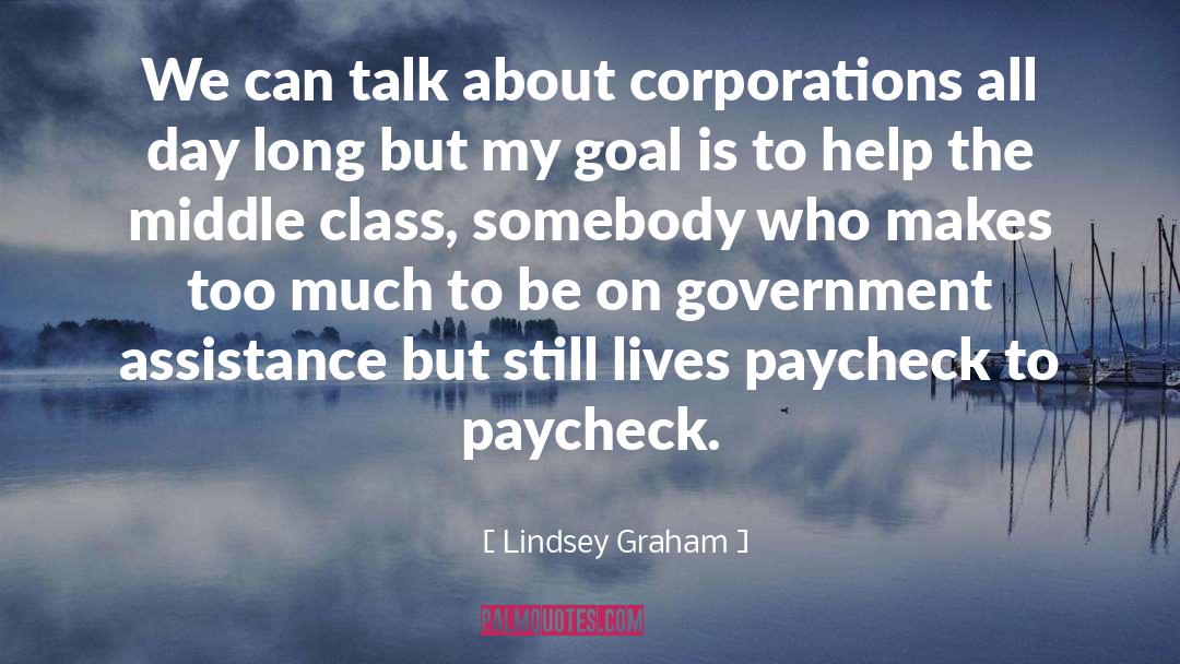 Government Assistance quotes by Lindsey Graham
