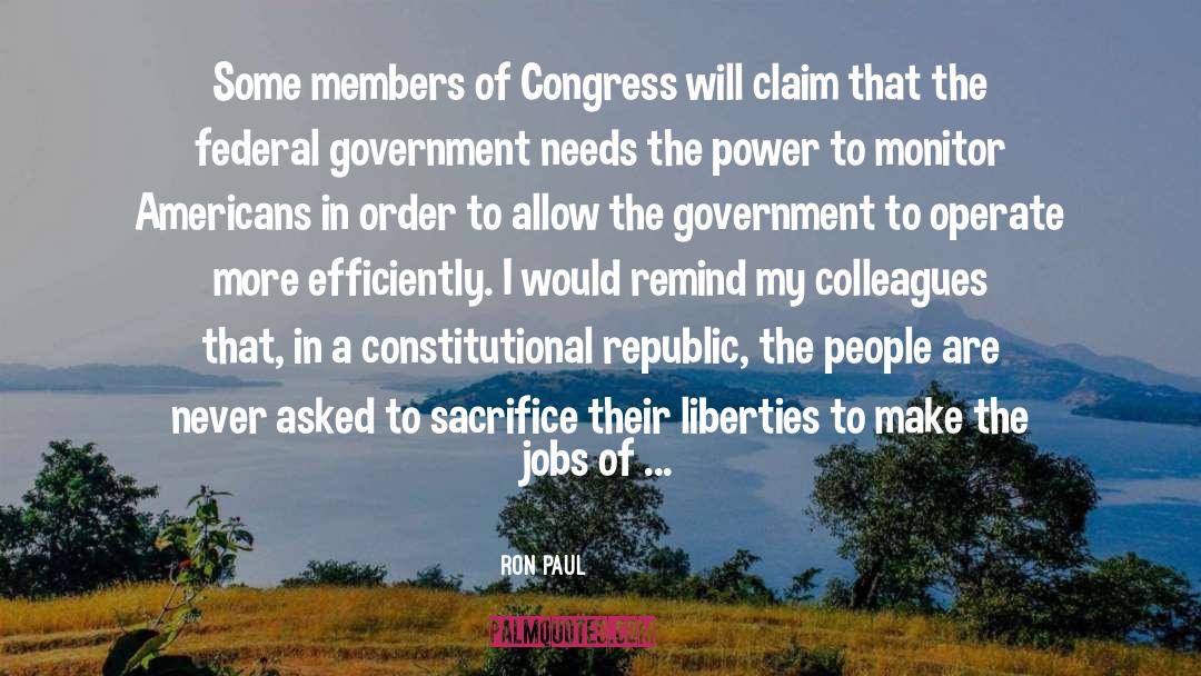 Government Control quotes by Ron Paul
