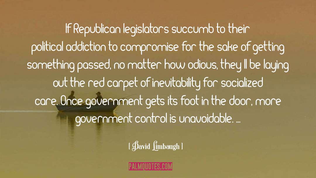 Government Control quotes by David Limbaugh