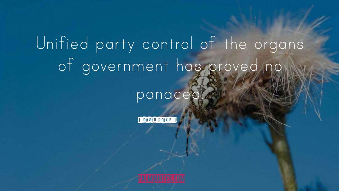 Government Control quotes by David Price