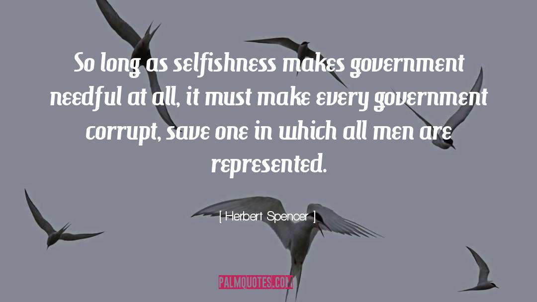 Government Corruption quotes by Herbert Spencer