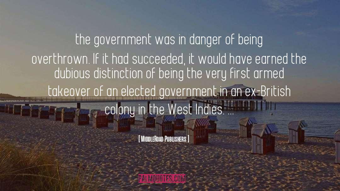 Government Corruption quotes by MiddleRoad Publishers