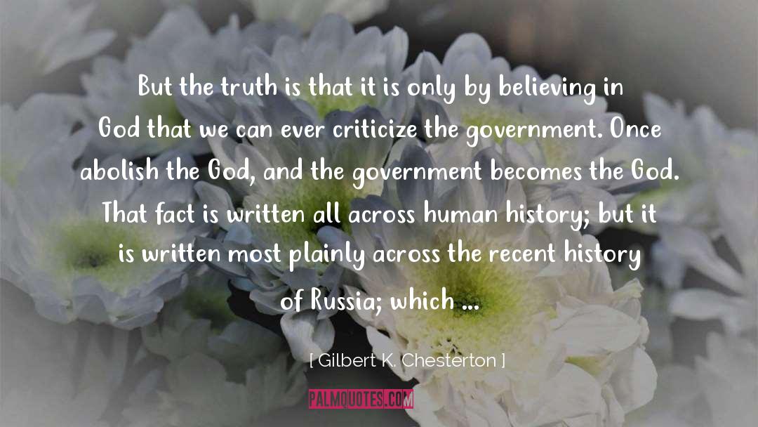 Government Disinformation quotes by Gilbert K. Chesterton