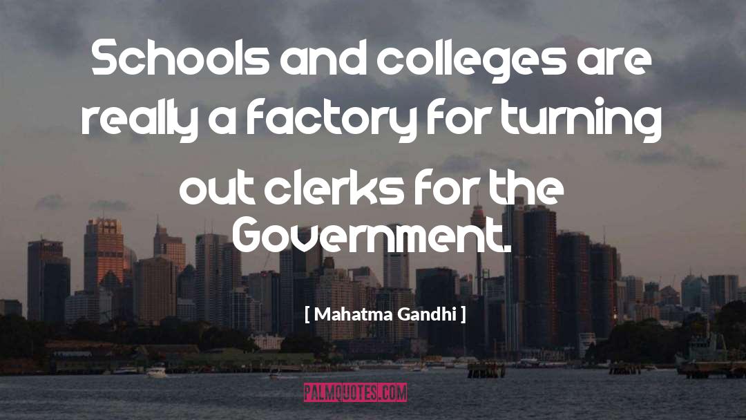 Government Education quotes by Mahatma Gandhi