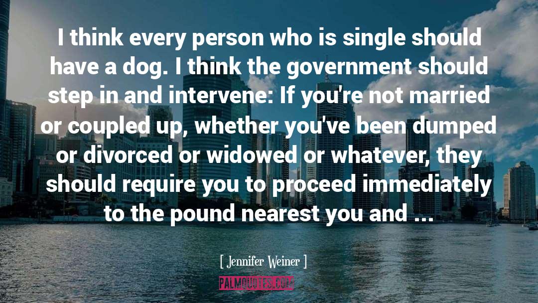 Government Employees quotes by Jennifer Weiner