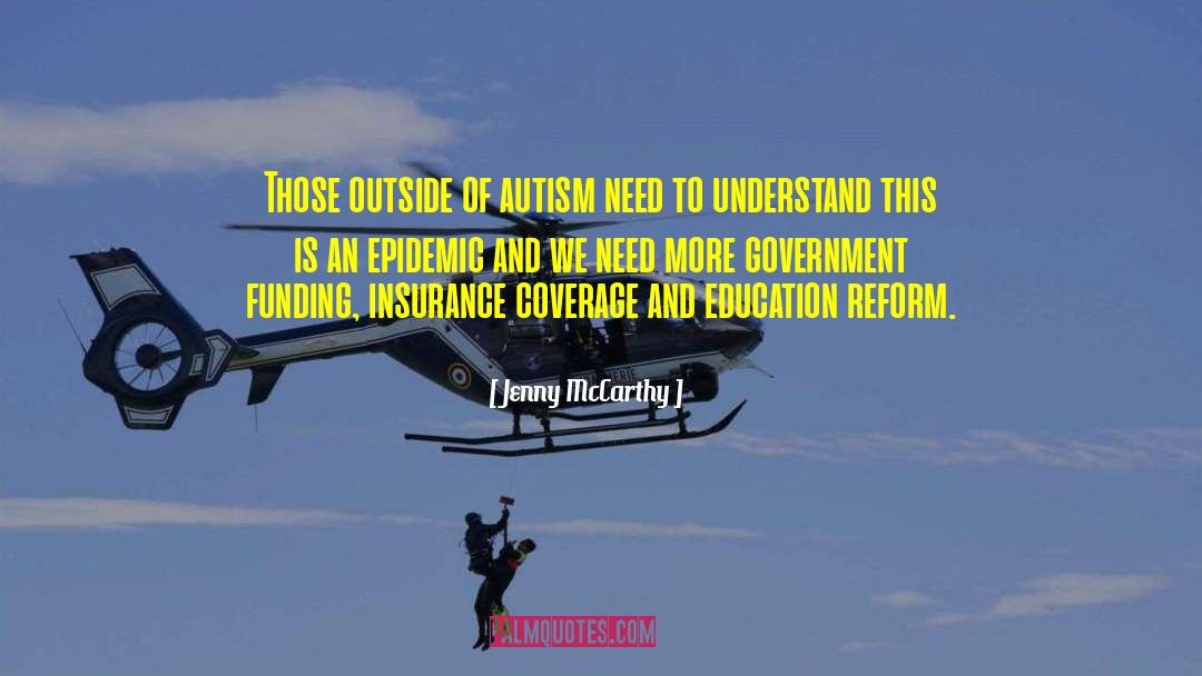 Government Funding quotes by Jenny McCarthy
