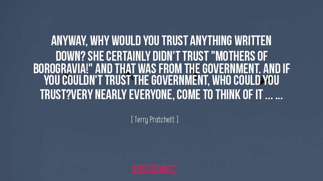 Government Humor quotes by Terry Pratchett