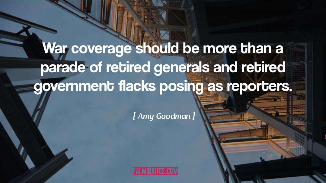 Government Involvement quotes by Amy Goodman