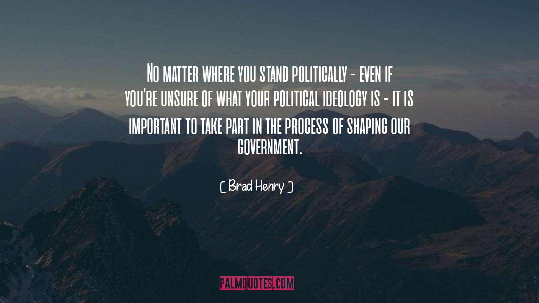 Government Involvement quotes by Brad Henry