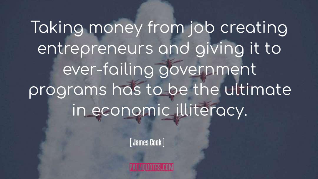 Government Job quotes by James Cook