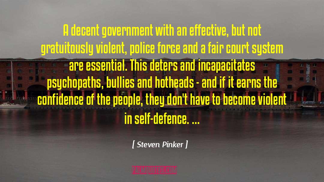 Government Jobs quotes by Steven Pinker