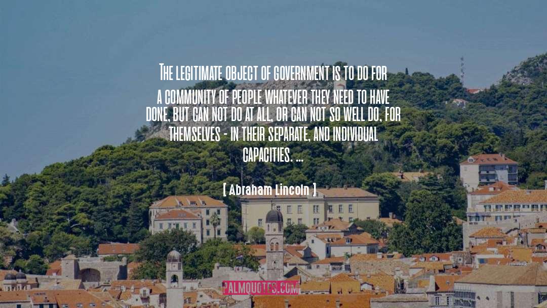 Government Leadership quotes by Abraham Lincoln