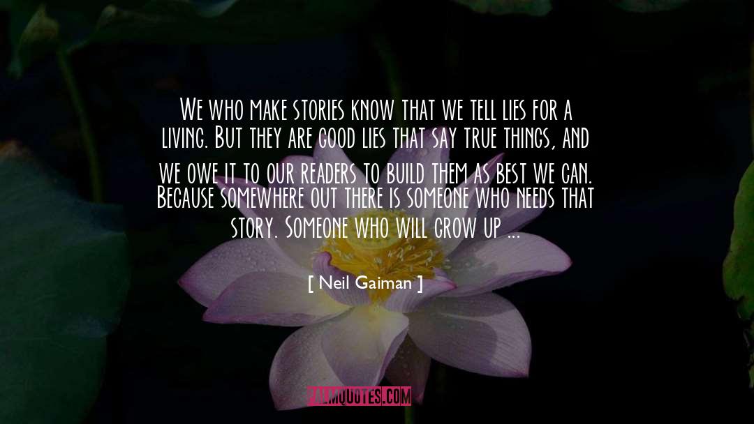 Government Lies quotes by Neil Gaiman