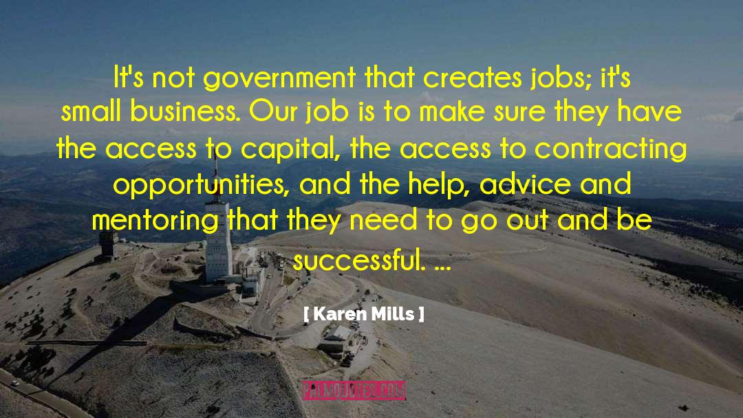 Government Persecution quotes by Karen Mills