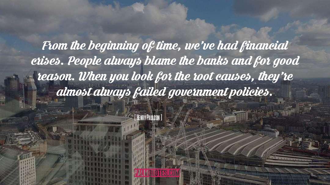 Government Policies quotes by Henry Paulson