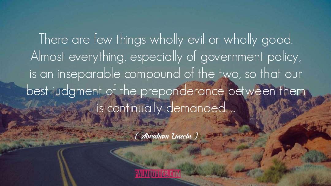 Government Policy quotes by Abraham Lincoln