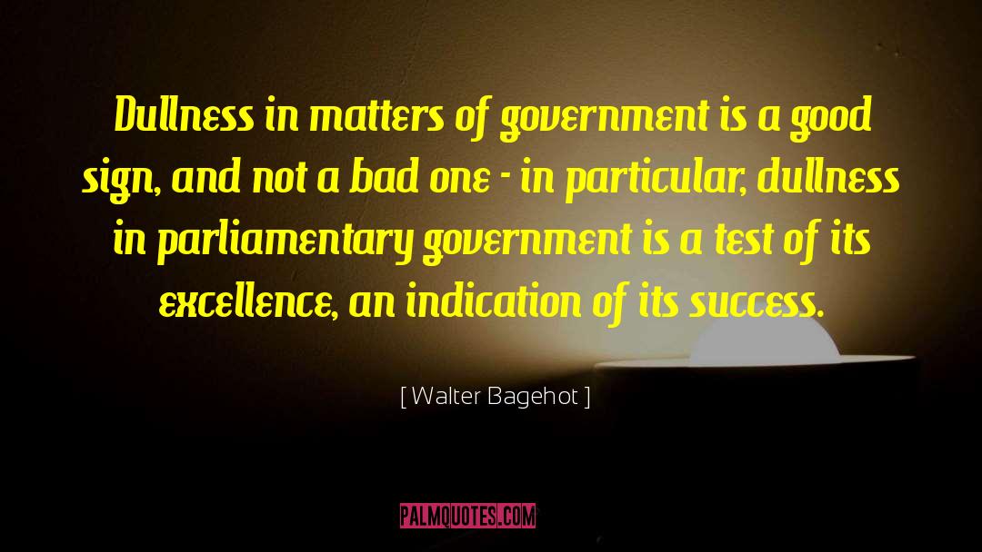Government Politics quotes by Walter Bagehot