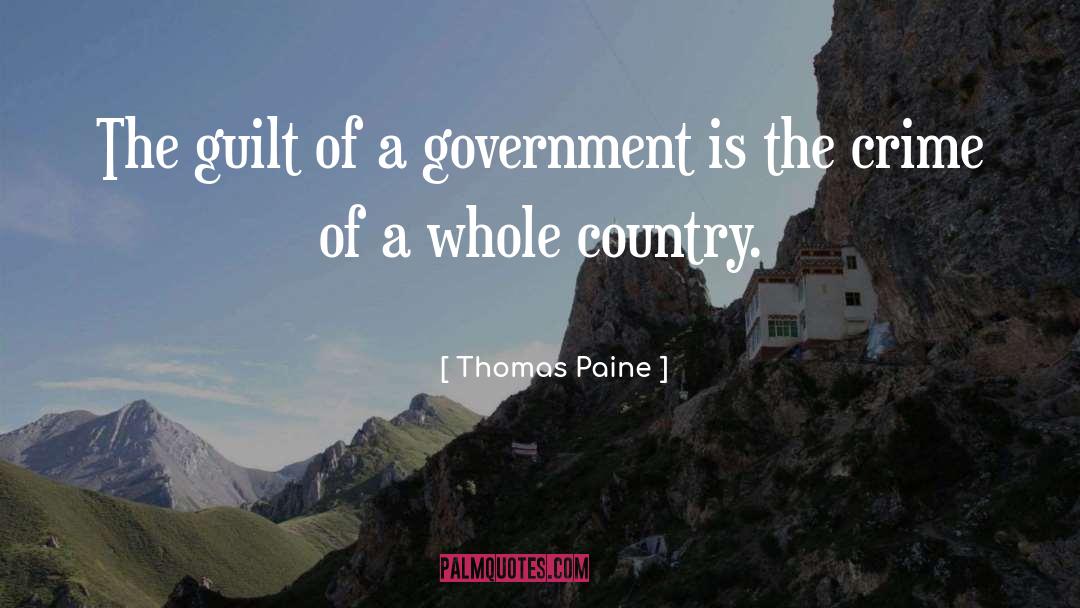 Government Politics quotes by Thomas Paine