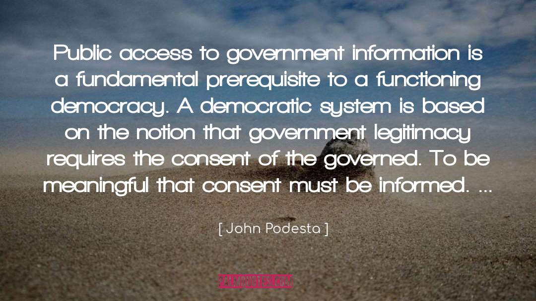 Government quotes by John Podesta