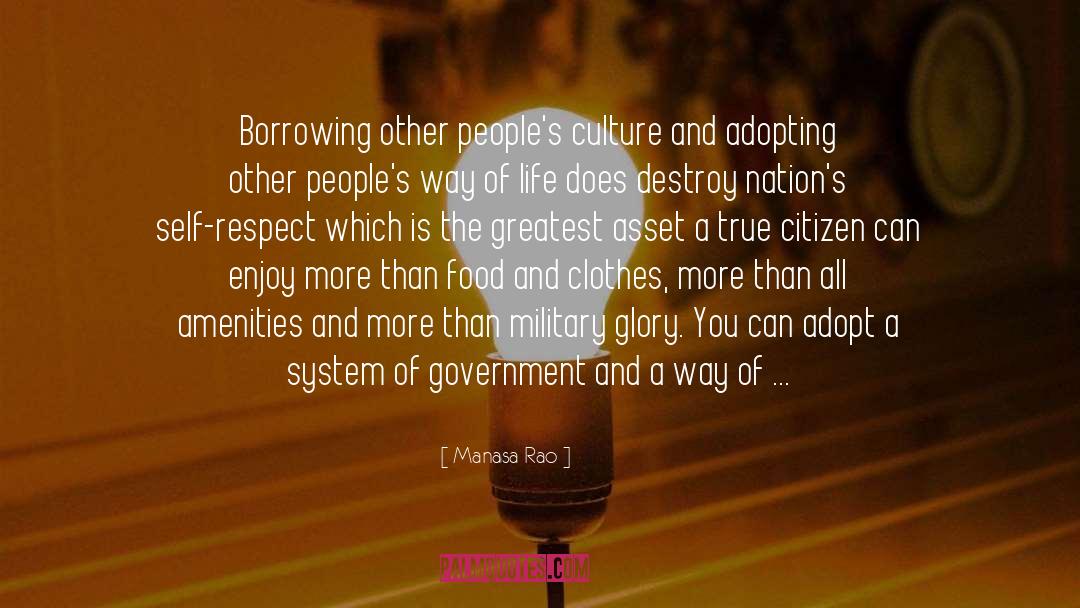 Government quotes by Manasa Rao