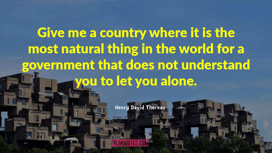 Government Spying quotes by Henry David Thoreau