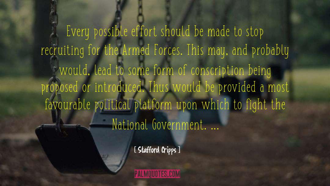 Government Surveillance quotes by Stafford Cripps