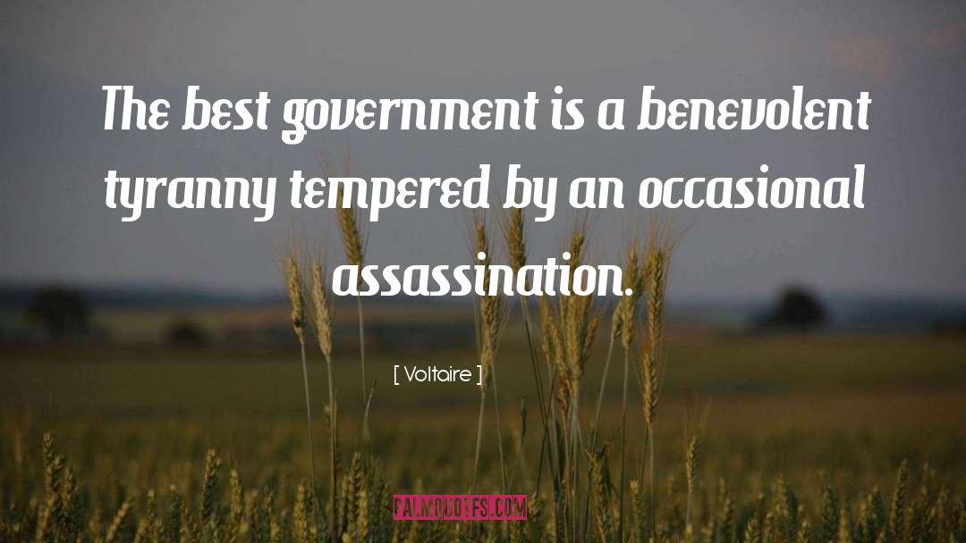 Government Tyranny quotes by Voltaire