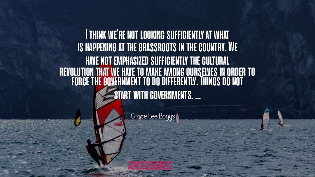 Governments quotes by Grace Lee Boggs