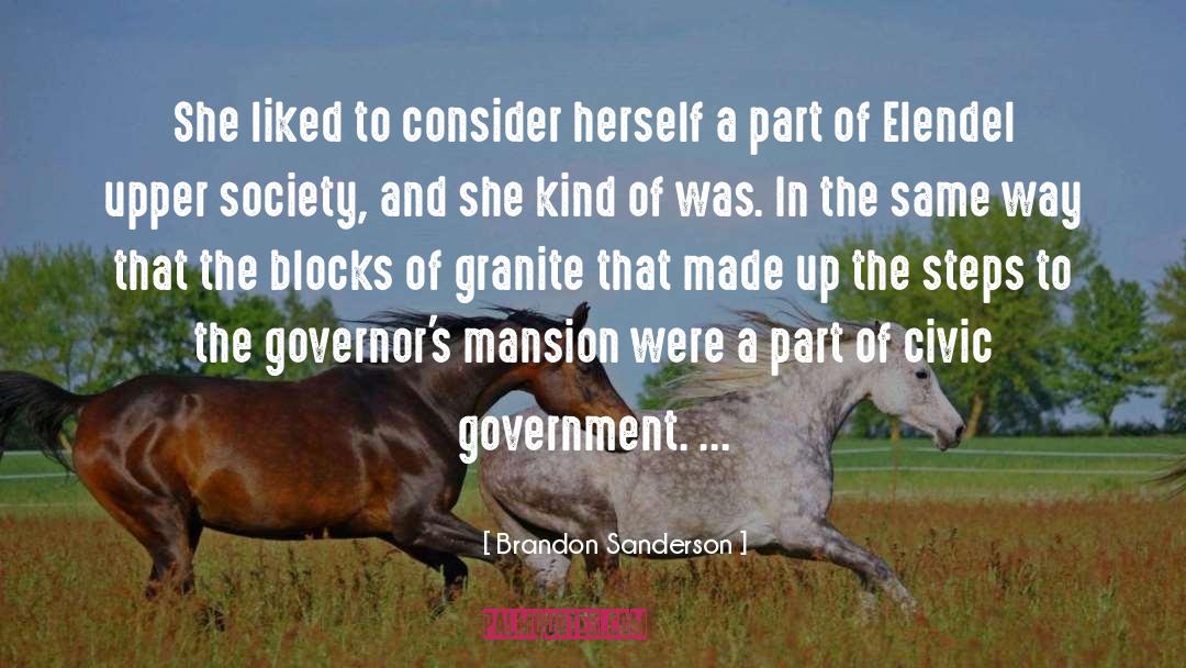 Governors quotes by Brandon Sanderson