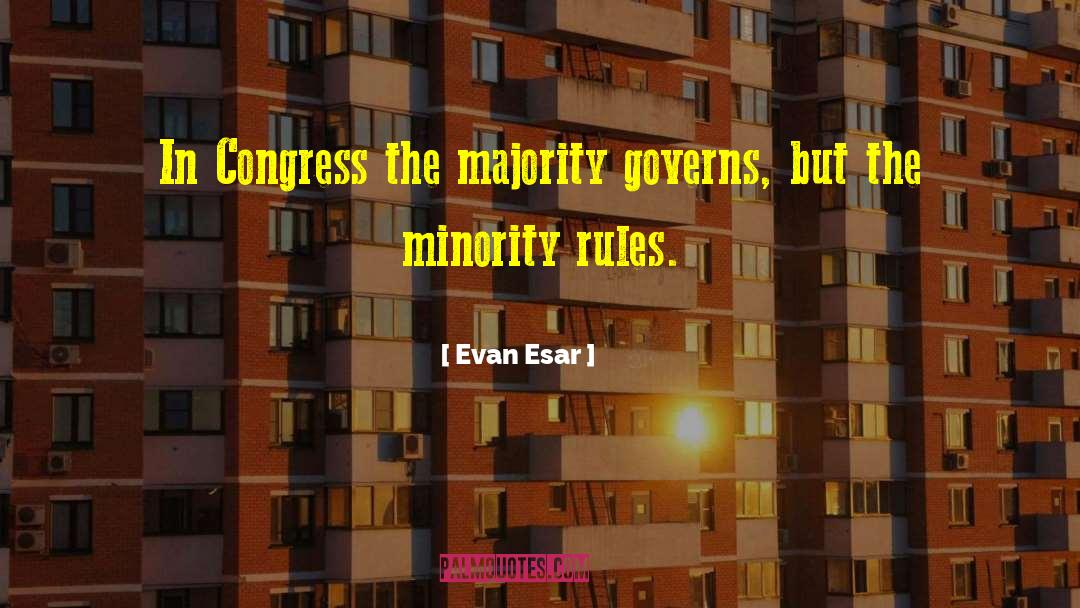 Governs quotes by Evan Esar