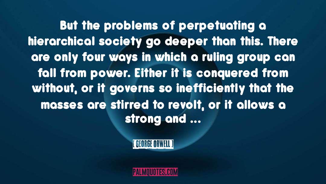 Governs quotes by George Orwell