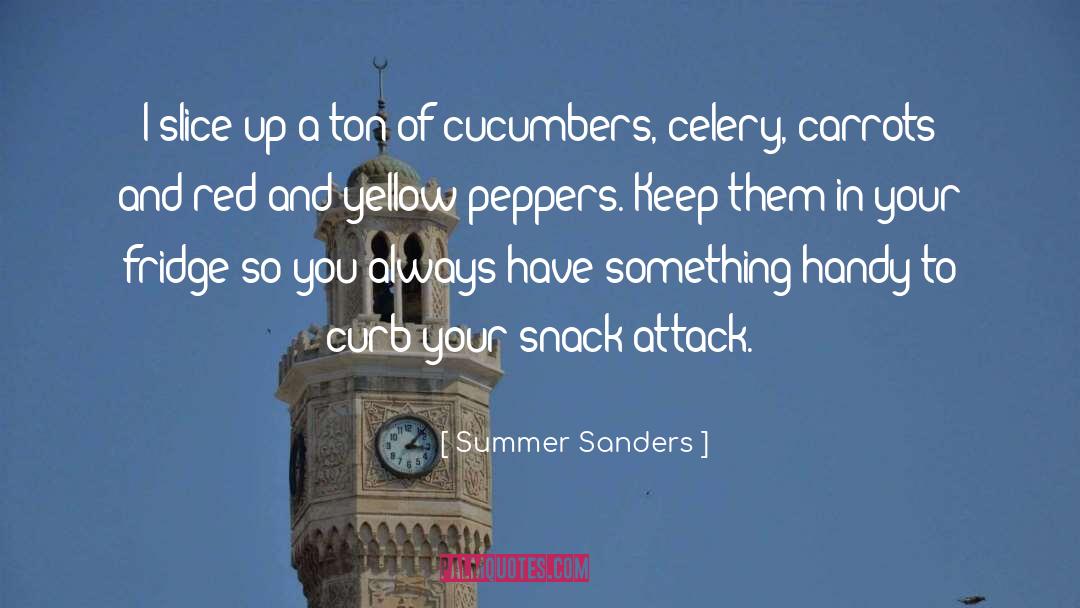 Grabs A Snack quotes by Summer Sanders