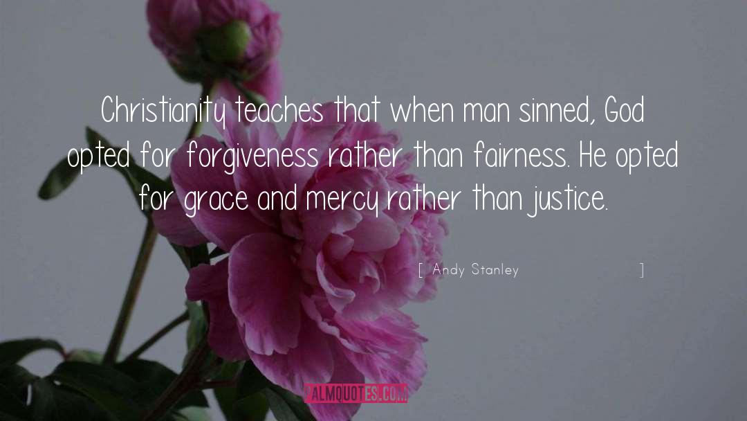 Grace And Mercy quotes by Andy Stanley