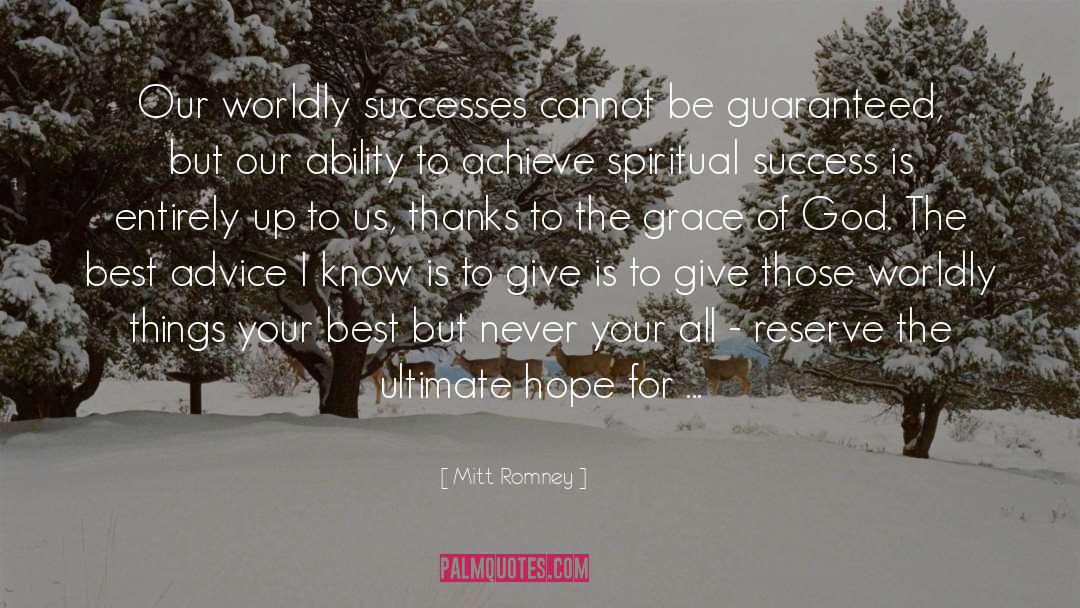 Grace Brisbane quotes by Mitt Romney