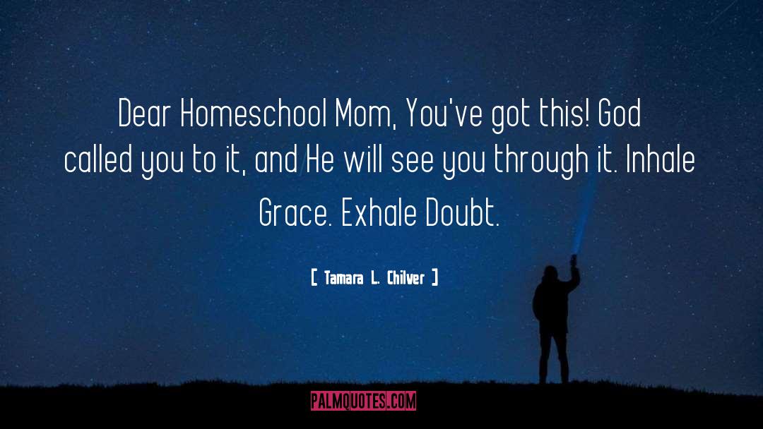 Grace Filled Homeschool quotes by Tamara L. Chilver