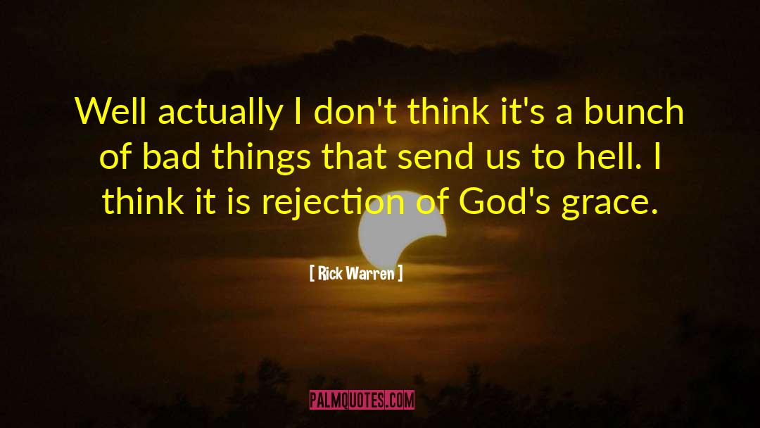 Grace God quotes by Rick Warren