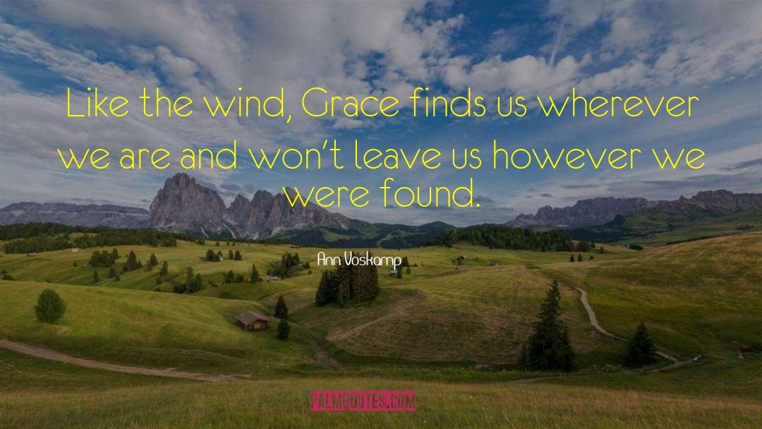 Grace Harris quotes by Ann Voskamp