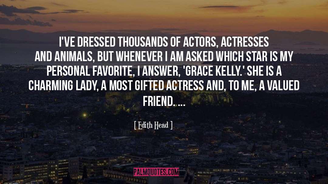 Grace Kelly quotes by Edith Head