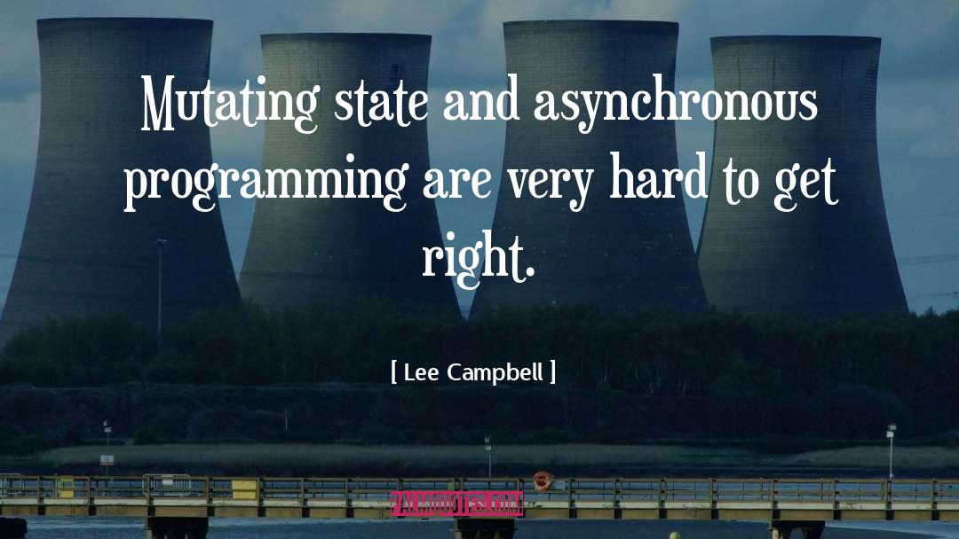 Grace Lee quotes by Lee Campbell