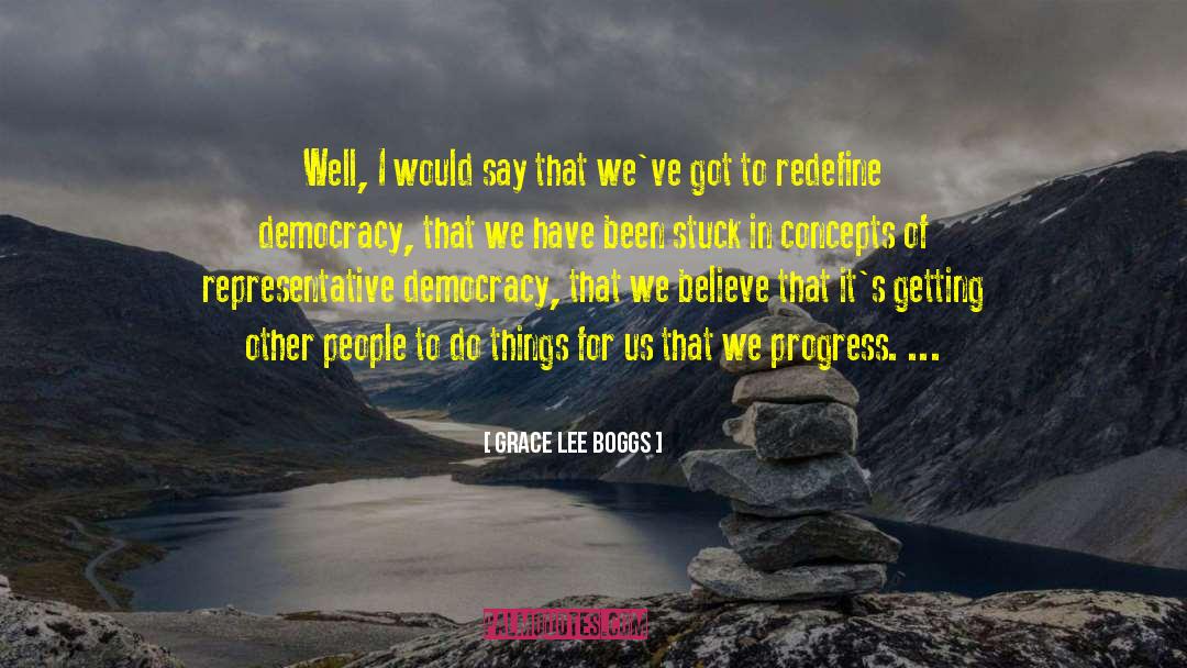 Grace Lee quotes by Grace Lee Boggs