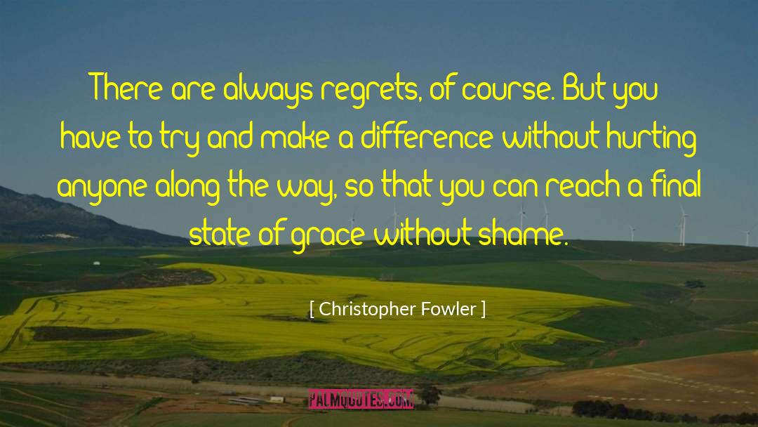 Grace Novel quotes by Christopher Fowler